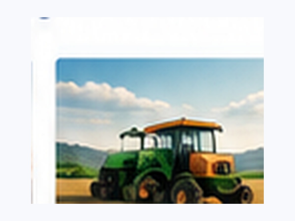 Application visualization: Agricultural Machinery motor application